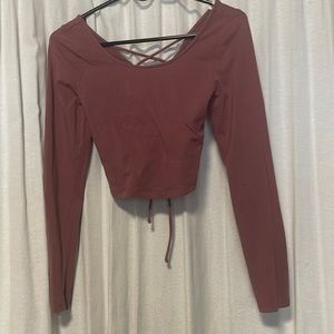 Aeropostale tie back top